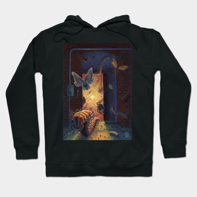 Insect Invasion Hoodie by jeriraeart